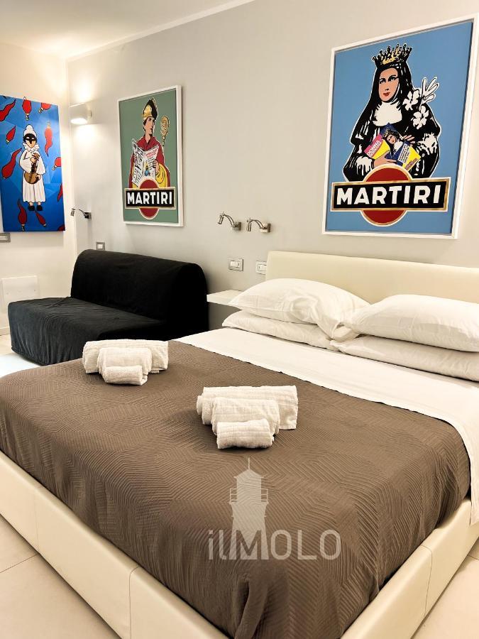 ナポリ Il Moloヴィラ エクステリア 写真